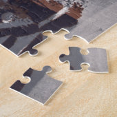 ビクトリアンクリスマスイブパーティー冬季馬車 ジグソーパズル (側面)