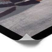 ビクトリアンクリスマスイブパーティー冬季馬車 ポスター (角)