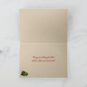 ビクトリアンクリスマスカード シーズンカード (内部)