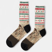 ビクトリアンクリスマスカード ソックス (左)
