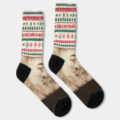 ビクトリアンクリスマスカード ソックス (右)