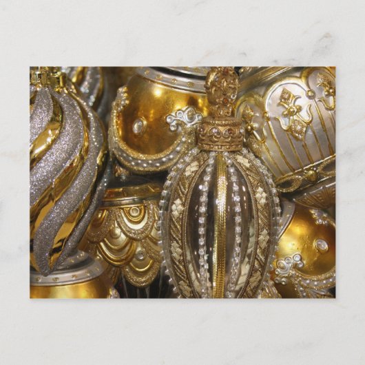 ビクトリアンクリスマスツリーの装飾 シーズンポストカード (正面)