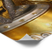 ビクトリアンクリスマスツリーの装飾 ポスター (角)