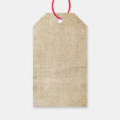 ビクトリアンクリスマスツリーギフトラベル ギフトタグ (裏面)