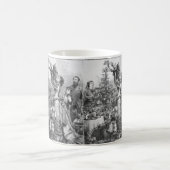 ビクトリアンクリスマスツリー コーヒーマグカップ (中央)