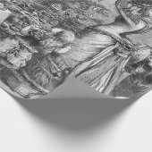 ビクトリアンクリスマスツリー ラッピングペーパー (角)