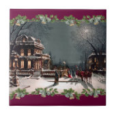 ビクトリアンクリスマスパーティータイル タイル (正面)