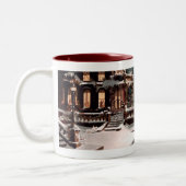 ビクトリアンクリスマスパーティーマグカップ ツートーンマグカップ (左)