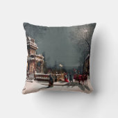 ビクトリアンクリスマスパーティー枕 クッション (裏面)