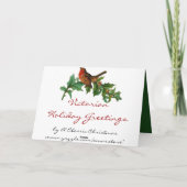 ビクトリアンクリスマスファンシーカード シーズンカード (裏面)