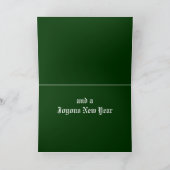 ビクトリアンクリスマスファンシーカード シーズンカード (内部)