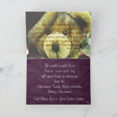 ビクトリアンクリスマスベアカスタマイズ- シーズンカード (内部)