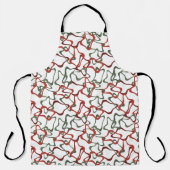 ビクトリアンクリスマスポリゴン エプロン (正面)