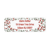 ビクトリアンクリスマスポリゴン ラベル (正面)