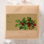 ビクトリアンクリスマスラベル ラベル (インサイチュ)