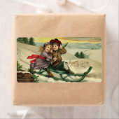 ビクトリアンクリスマスラベル ラベル (インサイチュ)