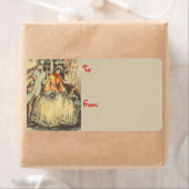 ビクトリアンクリスマスラベル ラベル (インサイチュ)