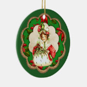 ビクトリアンクリスマスレディ追加気持ちフェスティバル セラミックオーナメント (右)