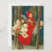 ビクトリアンクリスマス妖精の国カード シーズンカード (正面)