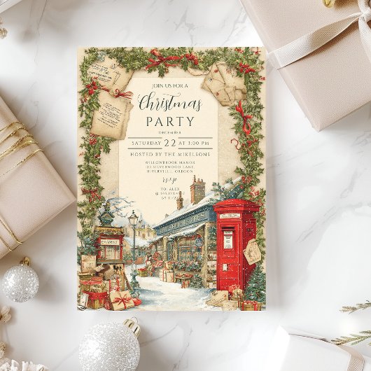 ビクトリアンクリスマス村 招待状