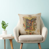 ビクトリアンクリスマス用挨拶まくら クッション (椅子)