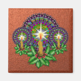 ビクトリアンクリスマス磁石銅 マグネット