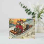 ビクトリアンクリスマス シーズンポストカード (スタンド正面)