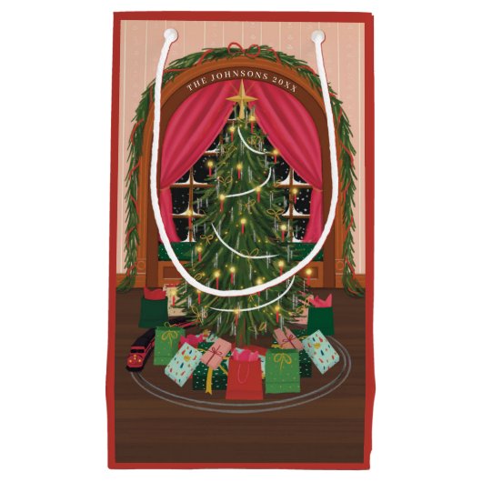 ビクトリアンクリスマス スモールペーパーバッグ (正面)