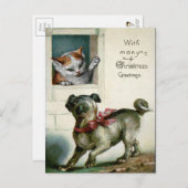 ビクトリアンクリスマス ポストカード (正面/裏面)