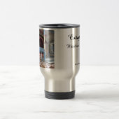 ビクトリアンコテージイン雪 – マーサのブドウ畑 トラベルマグ (中央)