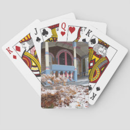 ビクトリアンコテージイン雪 – マーサのブドウ畑 トランプ