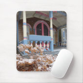 ビクトリアンコテージイン雪 – マーサのブドウ畑 マウスパッド (マウス)