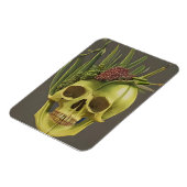 ビクトリアンスカル、アロエ、ブドウ マグネット (左側)