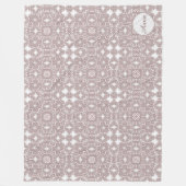 ビクトリアンスタイルバロック様式  フリースブランケット (正面)