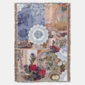 ビクトリアンスタイルブランケット スローブランケット (正面縦)