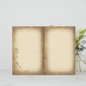 ビクトリアンスタイル古いスクラップブック&ジャーナル紙 (スタンド正面)