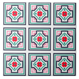 ビクトリアンスタイル平方模様セラミックタイル タイル