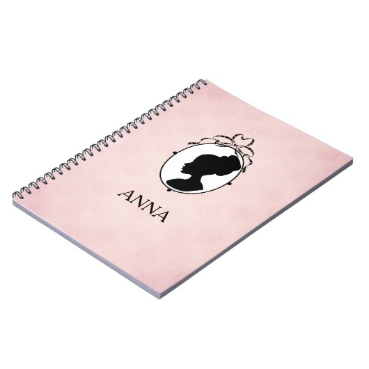 ビクトリアンスタイル60sカメオ ノートブック (左側)