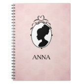 ビクトリアンスタイル60sカメオ ノートブック (正面)