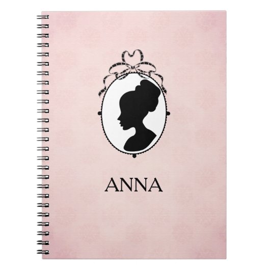 ビクトリアンスタイル60sカメオ ノートブック (正面)