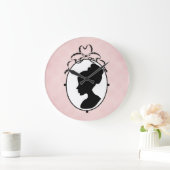 ビクトリアンスタイル60sカメオ ラージ壁時計 (ホーム)