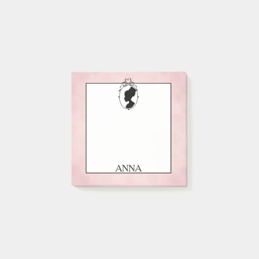 ビクトリアンスタイル60s Cameo Post-It Notes ポストイット (正面)