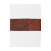 ビクトリアンスチームパンクギア結婚ハート 招待状ベリーバンド (裏面例)