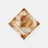 ビクトリアンスチームパンク熱気球お父さんの日 スタンダードカクテルナプキン (角)