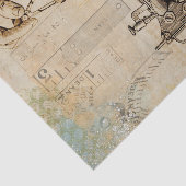 ビクトリアンスチームパンク裁縫機械の発明 薄葉紙 (詳細)