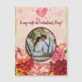 ビクトリアンステームパンク花ハートバレンタインデー (正面)