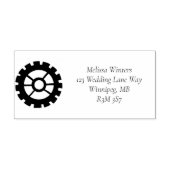 ビクトリアンステームパ結婚ンク セルフインキングスタンプ (デザイン)