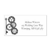 ビクトリアンステームパ結婚ンク セルフインキングスタンプ (デザイン)