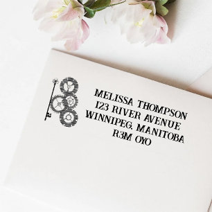 ビクトリアンステームパ結婚ンク セルフインキングスタンプ