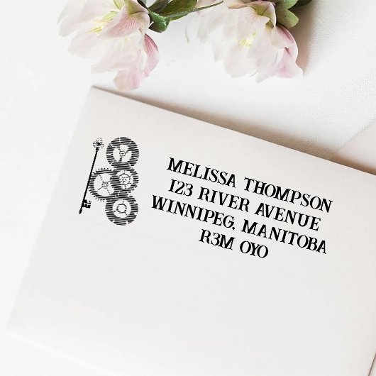 ビクトリアンステームパ結婚ンク セルフインキングスタンプ